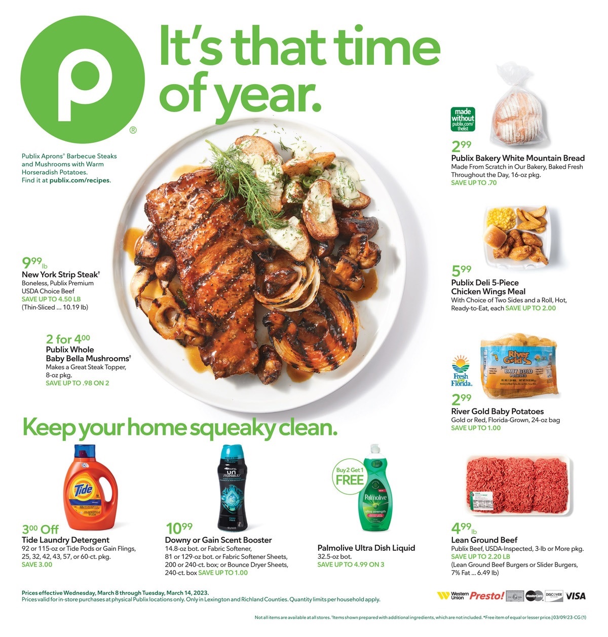 Publix Weekly Sale Ad (9/13/23 OR 9/14/23) and Bogo Ad